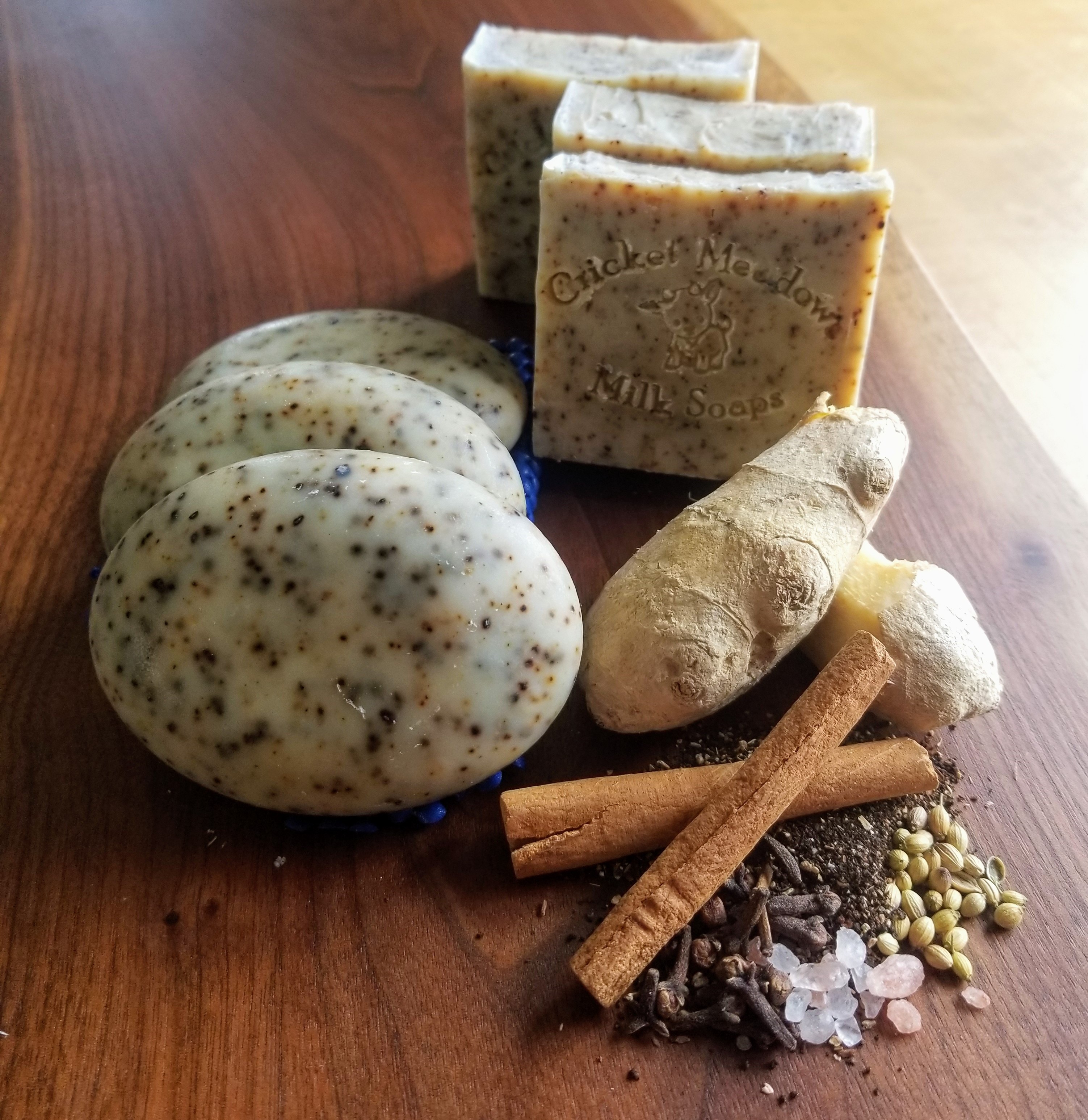 Cricket Meadows Chai tea soaps