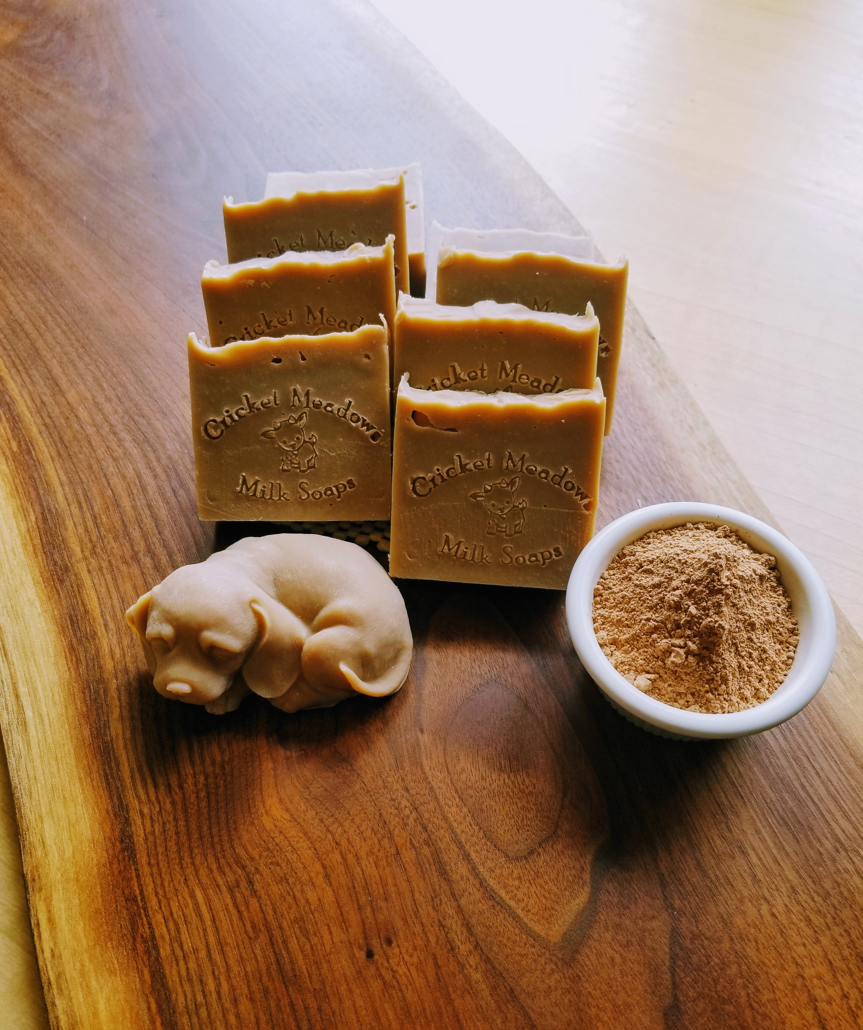 Cricket Meadows Moroccan red clay and milk soap
