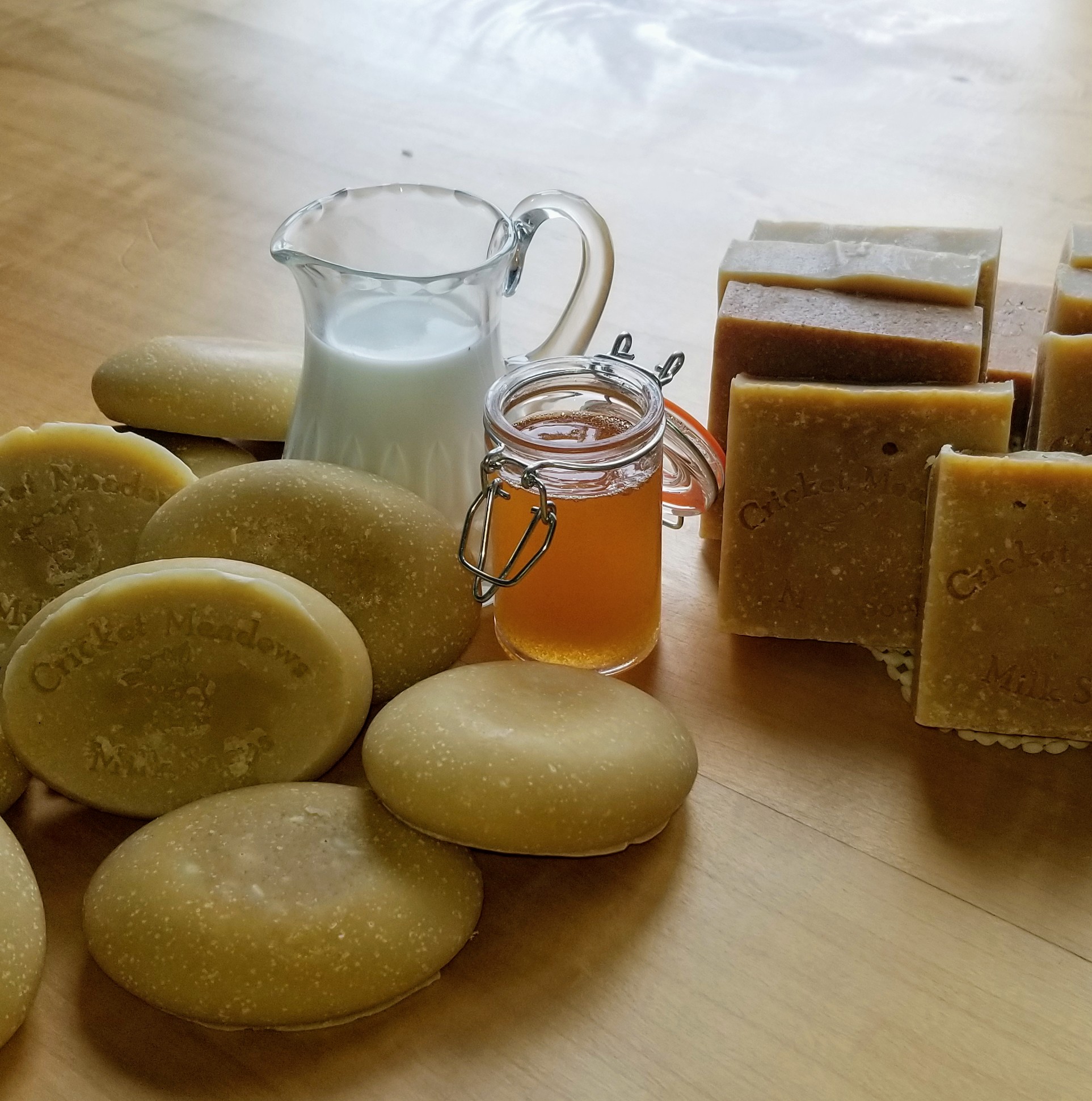 Cricket Meadows milk & honey soaps